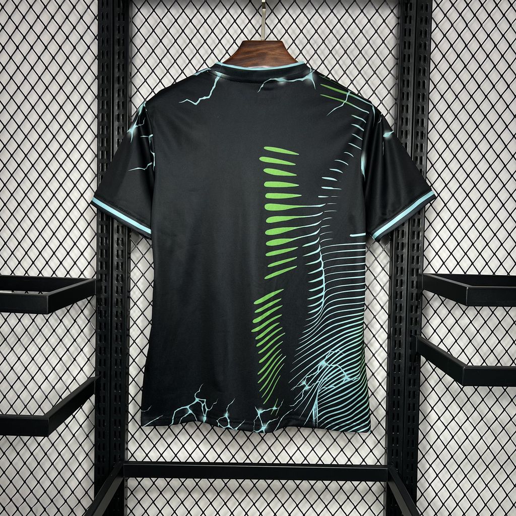 REAL MADRID EDIZIONE SPECIALE NERO E VERDE 24/25 UOMO