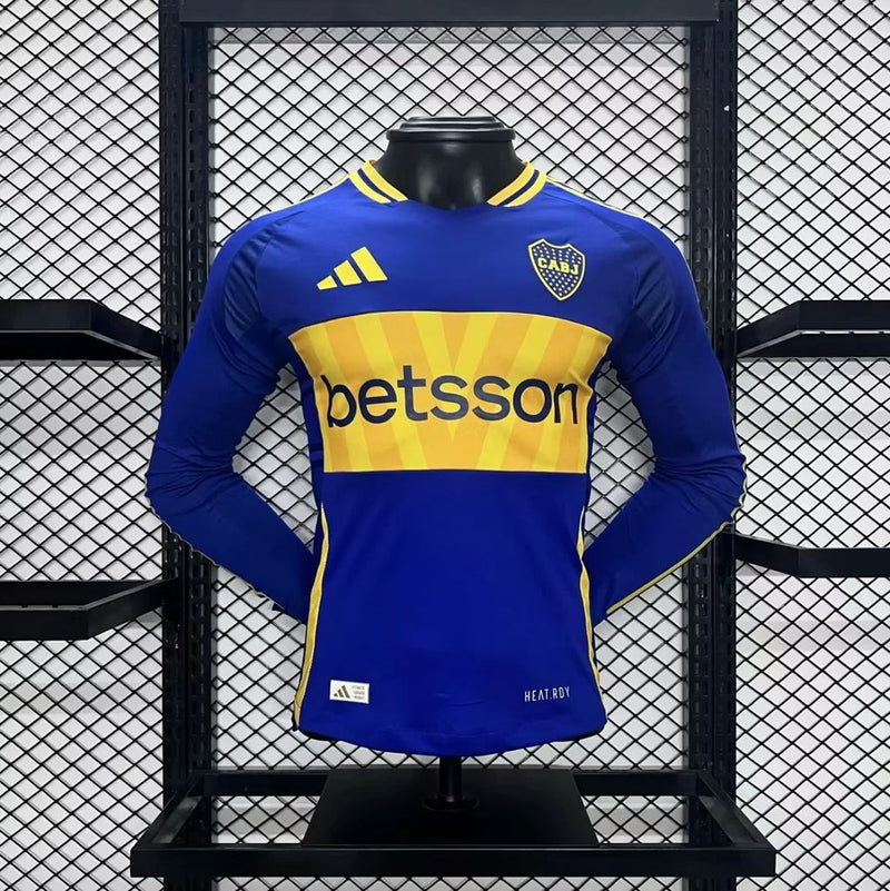BOCA JUNIORS MANICA LUNGA I 25/26 (VERSIONE GIOCATORE) UOMO