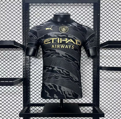 MANCHESTER CITY DRAGO NERO 24/25 (VERSIONE GIOCATORE) UOMO