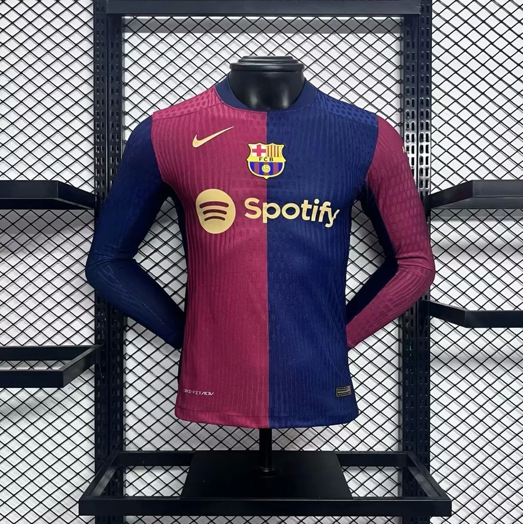 BARCELONA I 24/25 MANICA LUNGA (VERSIONE GIOCATORE) UOMO