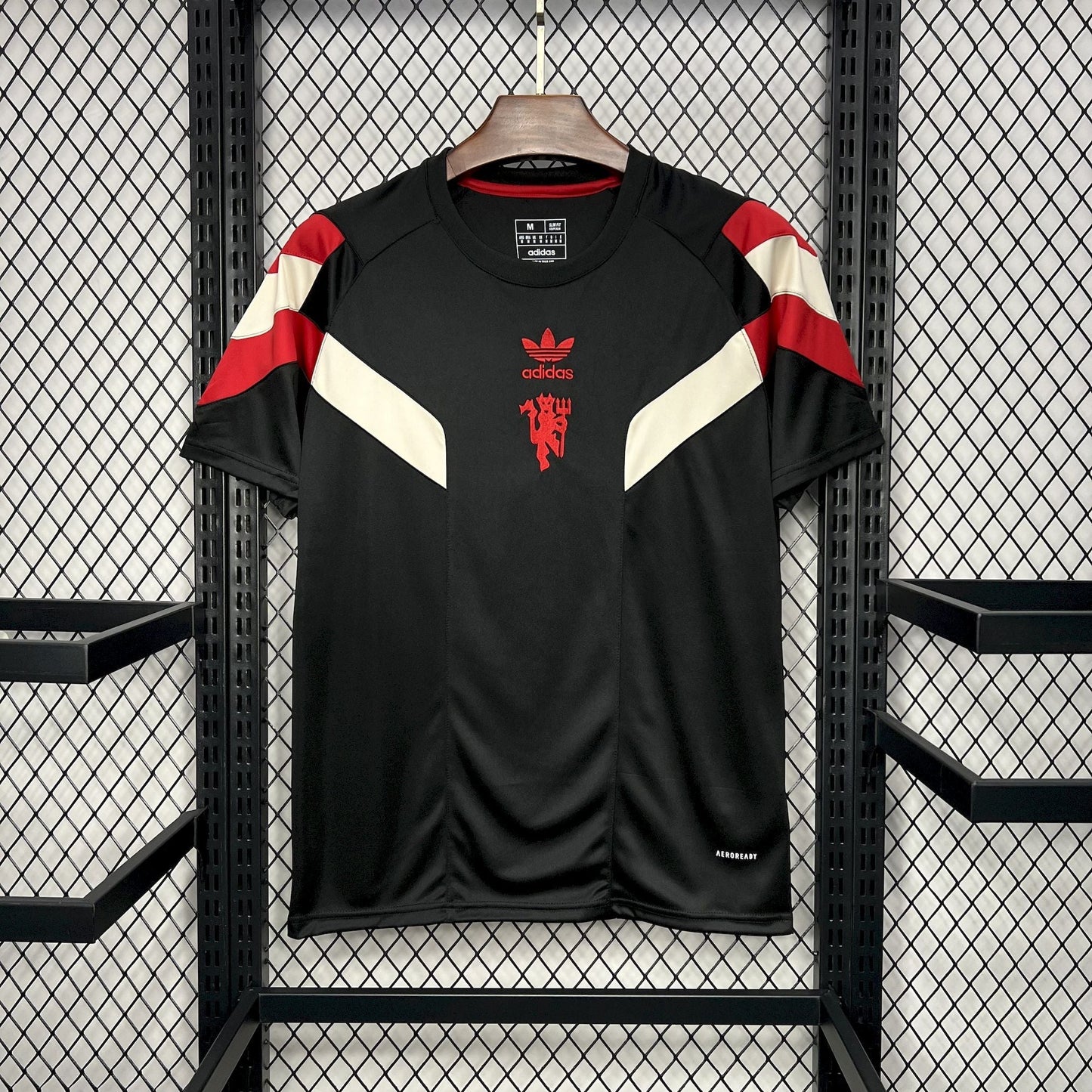 MANCHESTER UNITED ORIGINALE NERO 24/25 UOMO