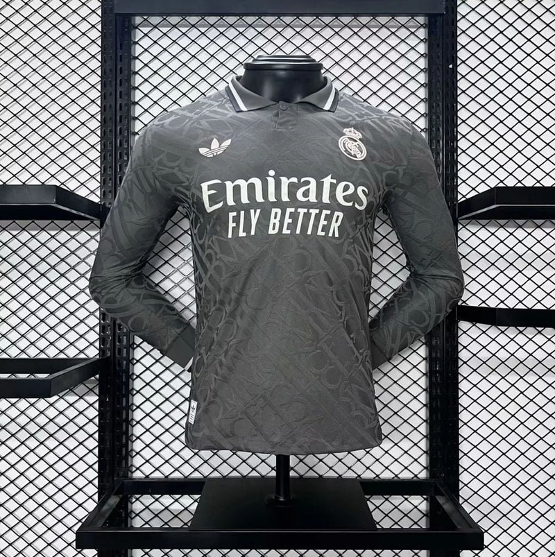 REAL MADRID MANICA LUNGA III 24/25 (VERSIONE GIOCATORE) UOMO