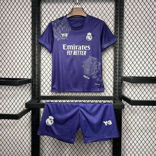 REAL MADRID EDIZIONE SPECIALE VIOLA 24/25 SET PER BAMBINI