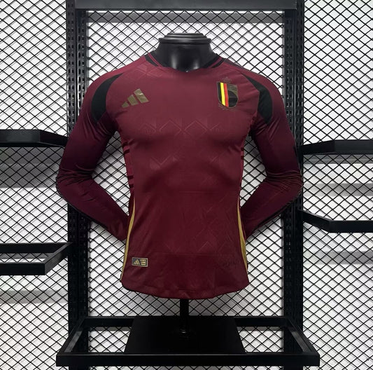 BELGIO MANICA LUNGA I 24/25 (VERSIONE GIOCATORE) UOMO
