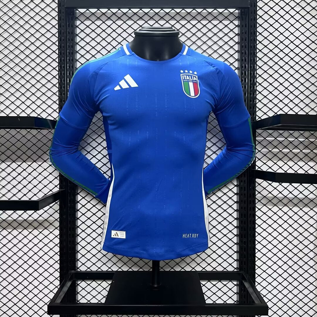 ITALIA MANICA LUNGA I 24/25 (VERSIONE GIOCATORE) UOMO