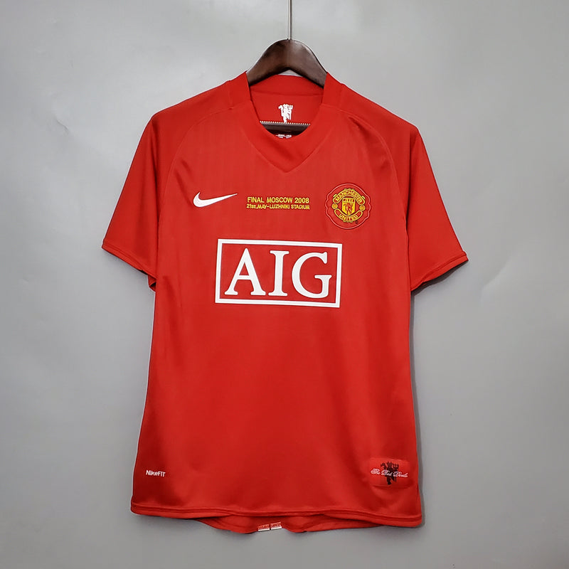 MANCHESTER UNITED RETRO UEFA CHAMPIONS LEAGUE VERSION HOME 07/08