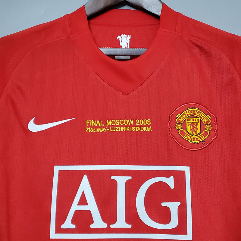 MANCHESTER UNITED RETRO UEFA CHAMPIONS LEAGUE VERSION HOME 07/08