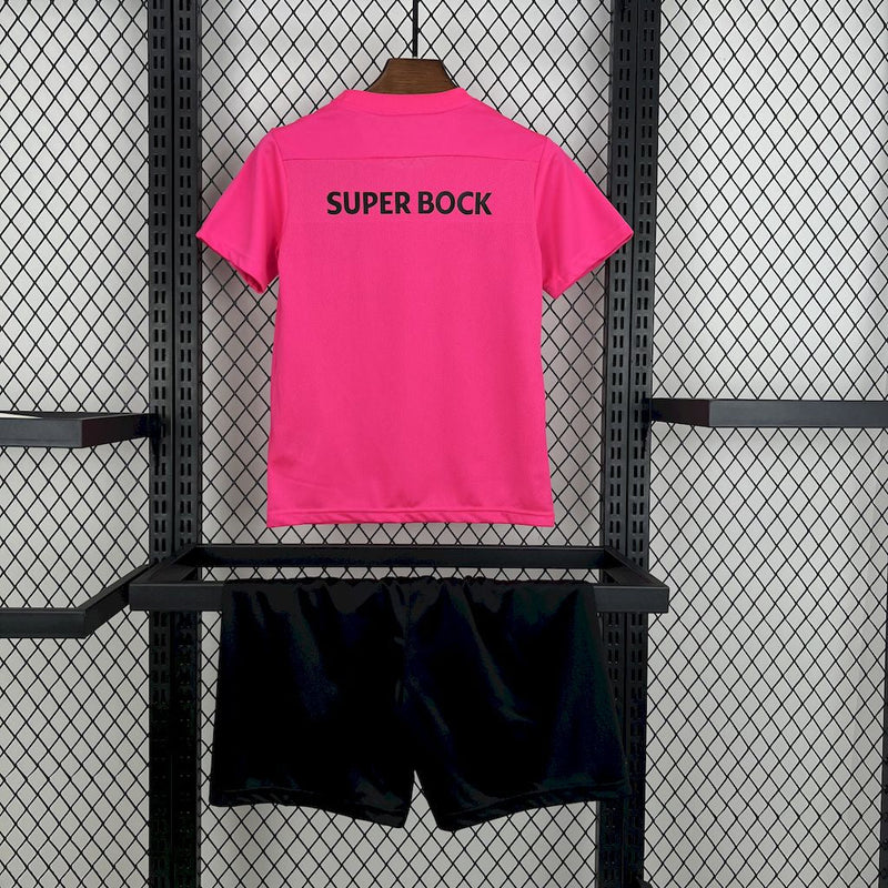 SPORTING LISBOA ROSA OTTOBRE 24/25 SET PER BAMBINI