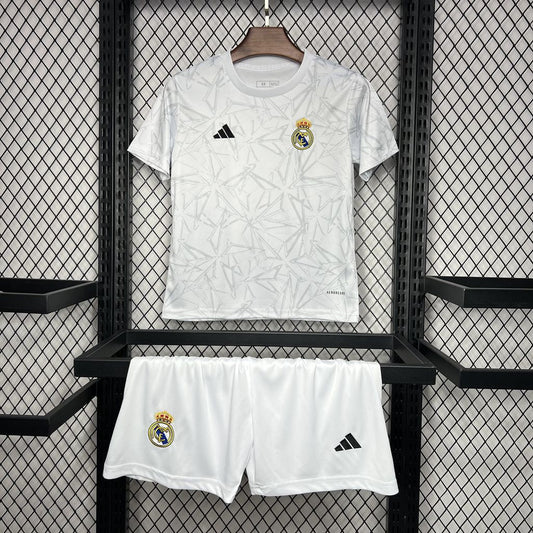 REAL MADRID RISCALDAMENTO I 24/25 SET PER BAMBINI