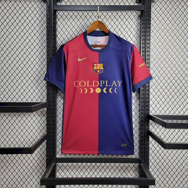 BARCELONA SPONSOR COLDPLAY 24/25 UOMO