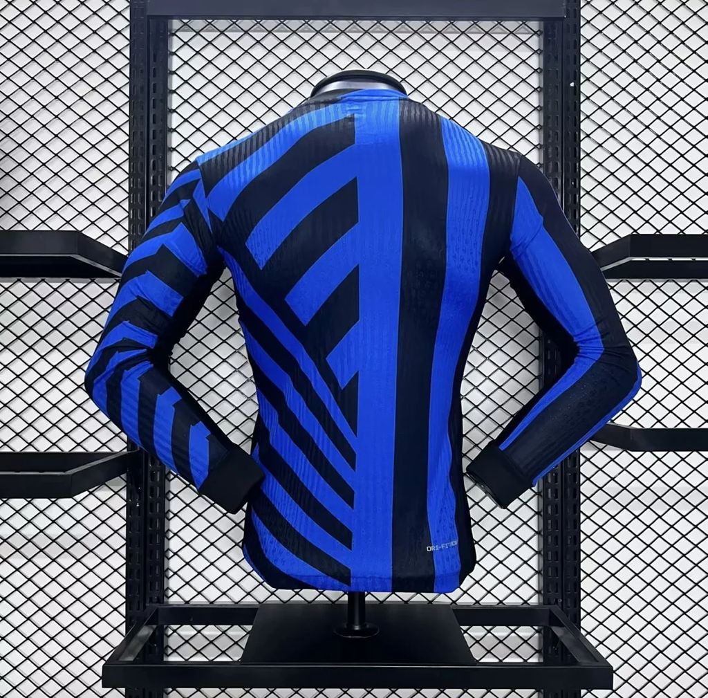 INTERNAZIONALE DI MILÃO MANICA LUNGA I 24/25 (VERSIONE GIOCATORE) UOMO