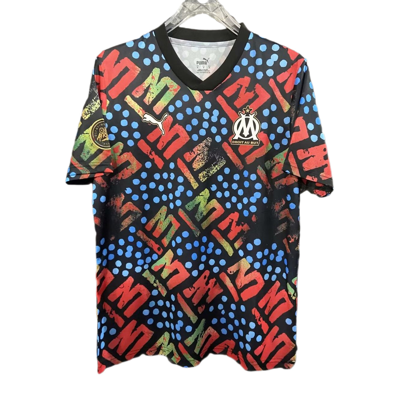 OLYMPIQUE MARSEILLE AFRICA NERA 24/25 UOMO