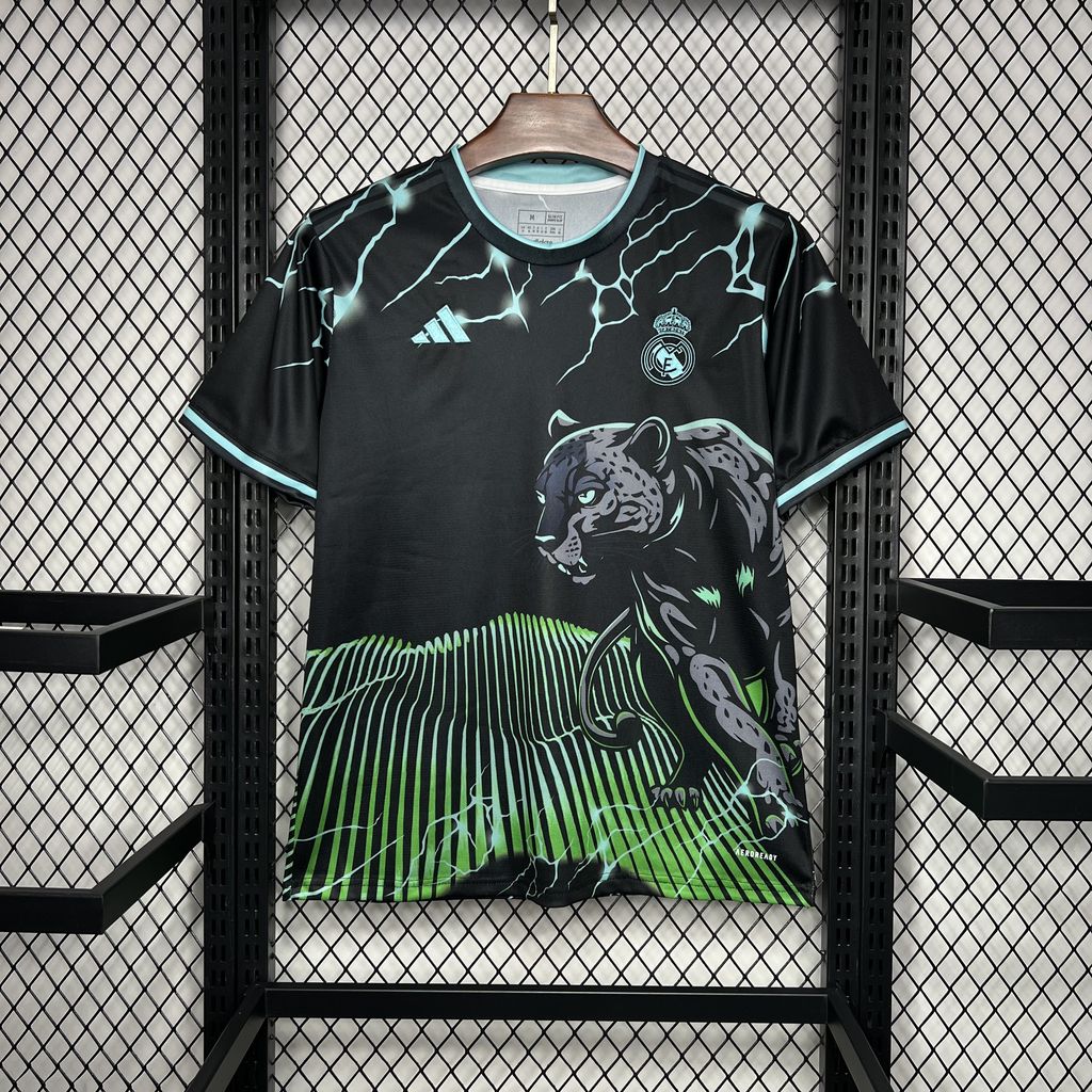 REAL MADRID EDIZIONE SPECIALE NERO E VERDE 24/25 UOMO
