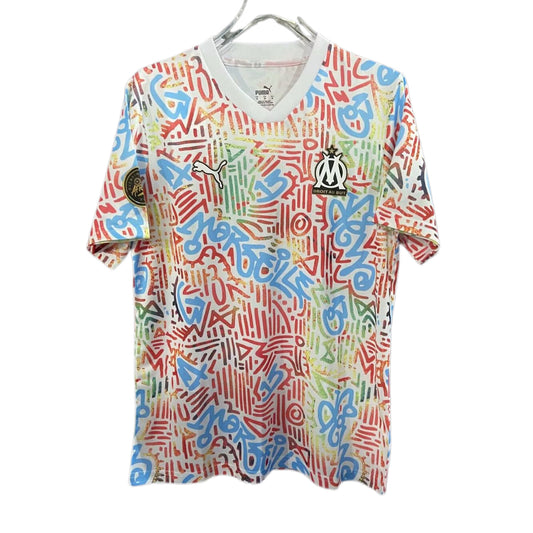 OLYMPIQUE MARSEILLE AFRICA BIANCO 24/25 UOMO