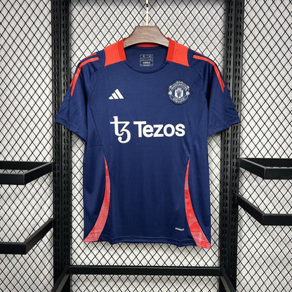 MANCHESTER UNITD PRE-PARTITA BLU SCURO 24/25 UOMO
