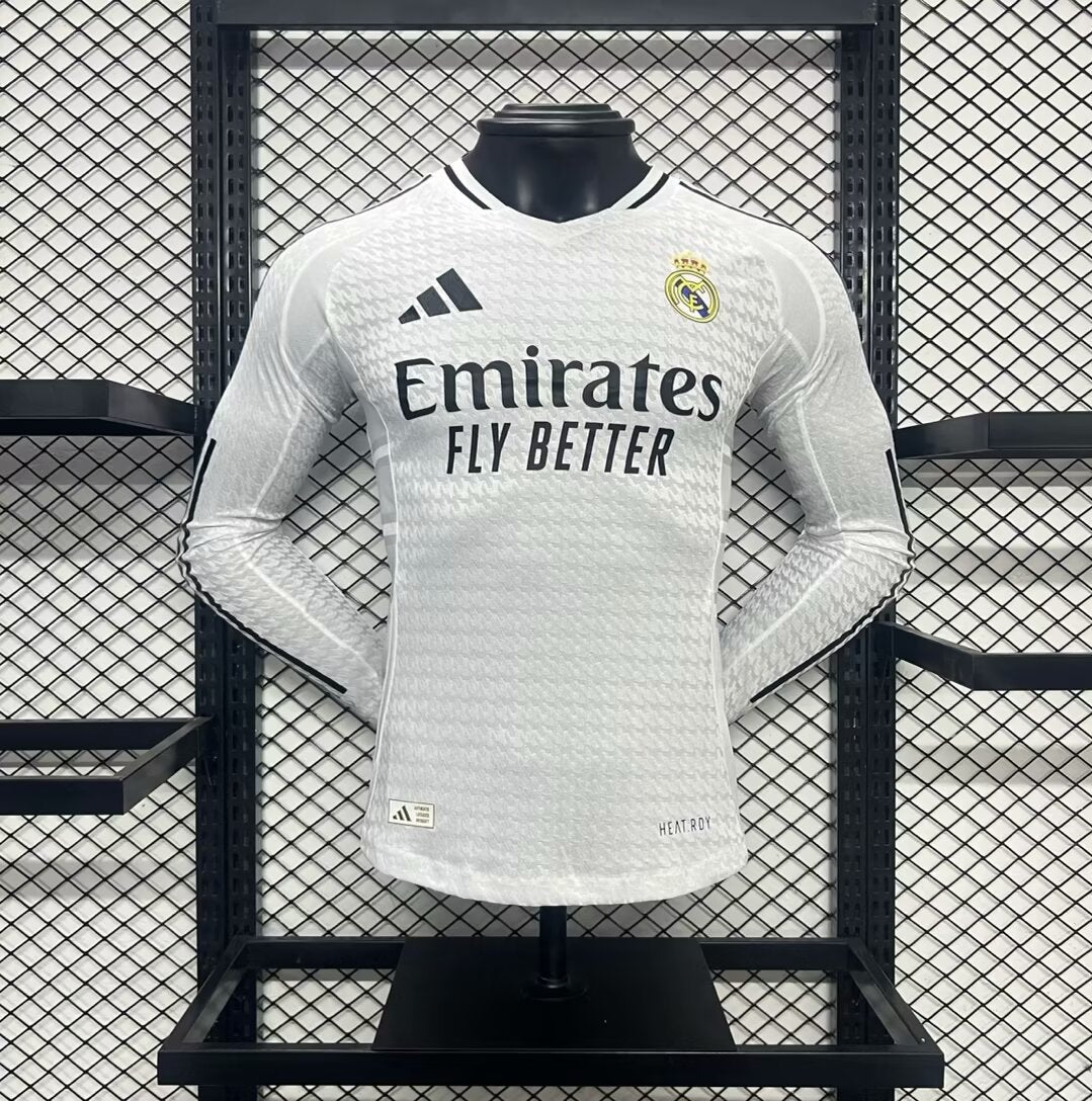 REAL MADRID MANICA LUNGA I 24/25 (VERSIONE GIOCATORE) UOMO