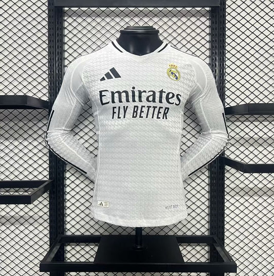 REAL MADRID MANICA LUNGA I 24/25 (VERSIONE GIOCATORE) UOMO